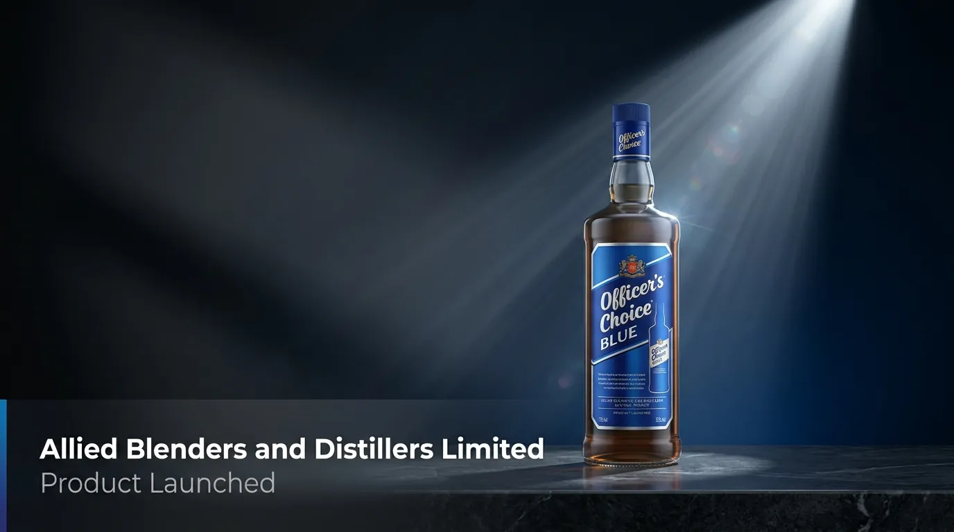 Allied Blenders and Distillers Relaunches Officer's Choice Blue for Premium Segment