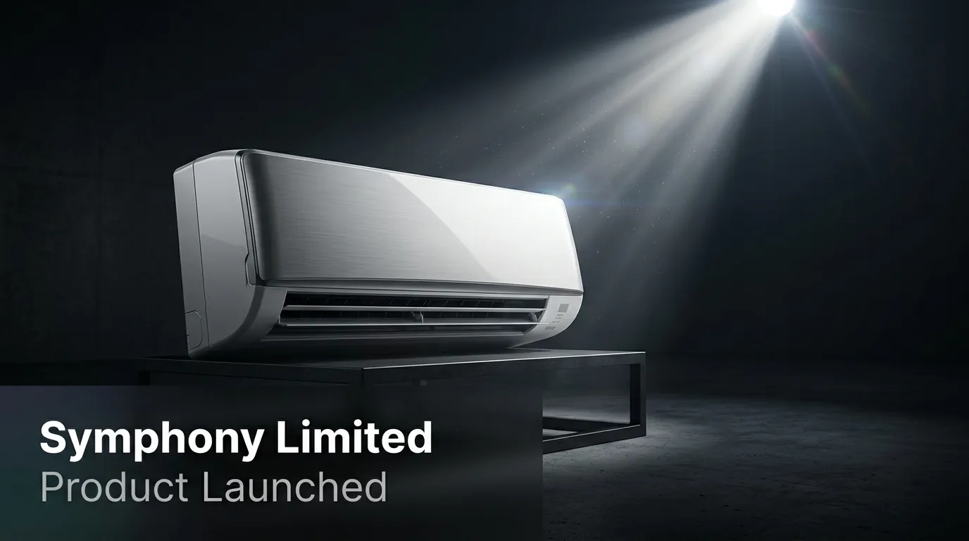 Symphony Ltd to Enter Room AC and BLDC Fan Markets in Strategic Diversification Move