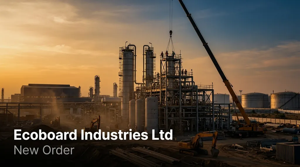 Ecoboard Industries Secures ₹11 Crore Order for 6 TPD Compressed Biogas Plant