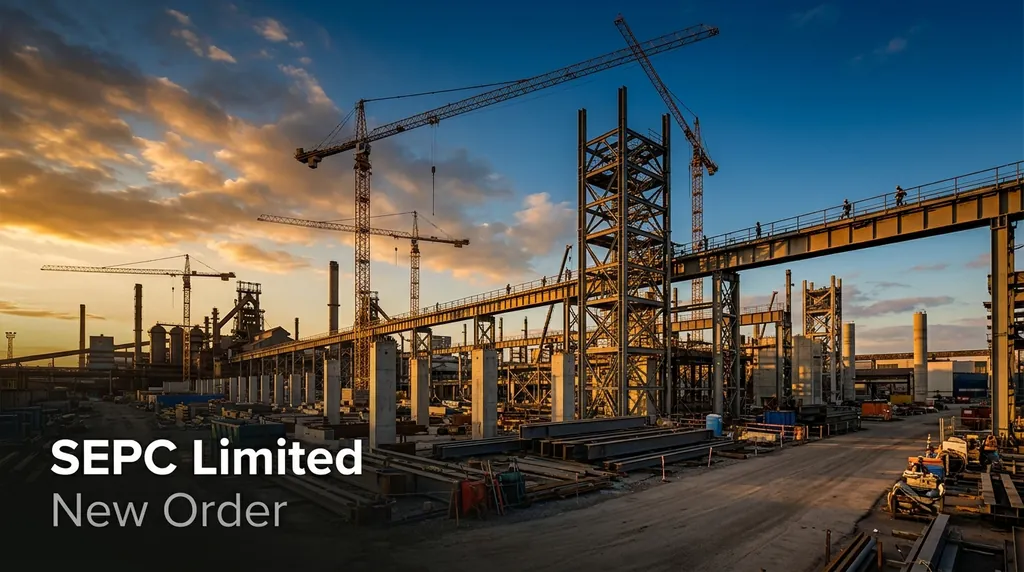 SEPC Limited Secures ₹854.57 Crore Expansion Order from SAIL-IISCO Steel Plant