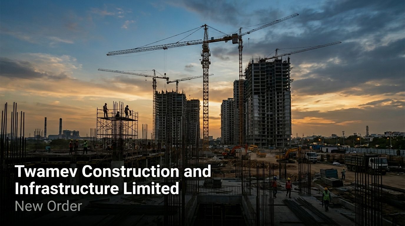 Twamev Construction Secures ₹19.05 Cr Order from SAIL for ISP Township Rebuilding