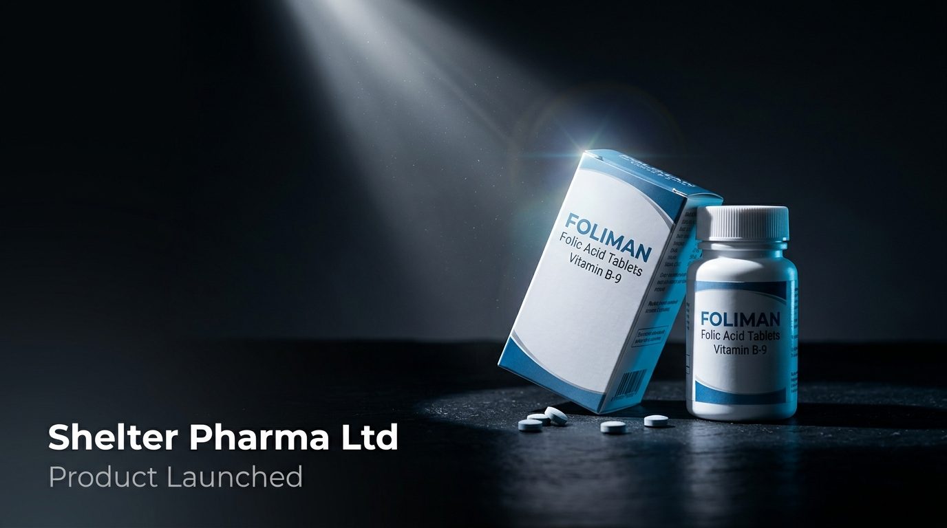 Shelter Pharma Launches FOLIMAN Folic Acid Tablets in International Markets