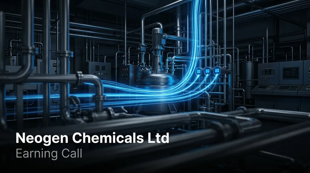 Neogen Chemicals Q1 FY27 Revenue Surges 34 Percent to ₹250 Crore; Raises FY27 Guidance
