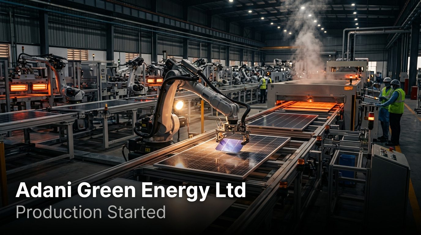 Adani Green Energy Operationalizes 150 MW Solar Project; Total Capacity Hits 19.7 GW