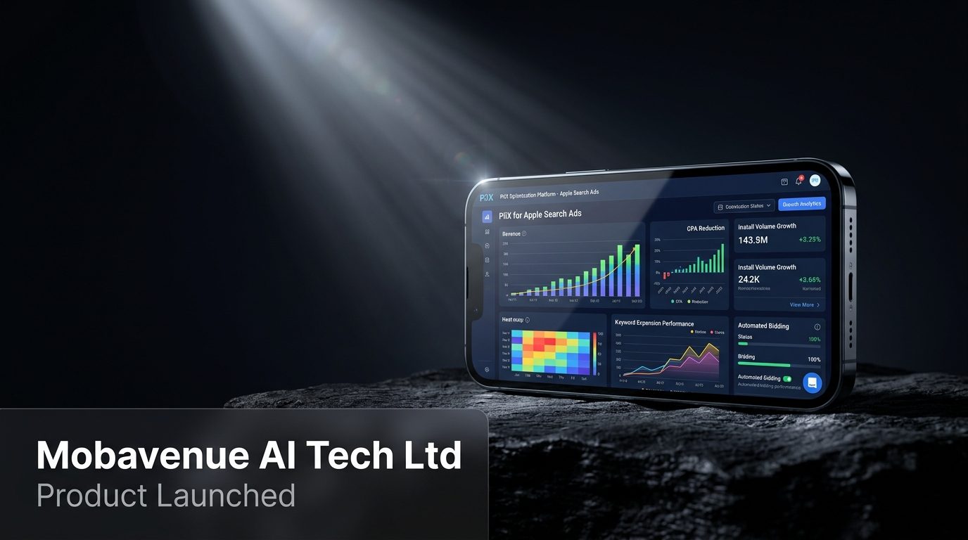 Mobavenue AI Tech Launches PiiX for Apple Search Ads; Revenue Grows 4575% YoY