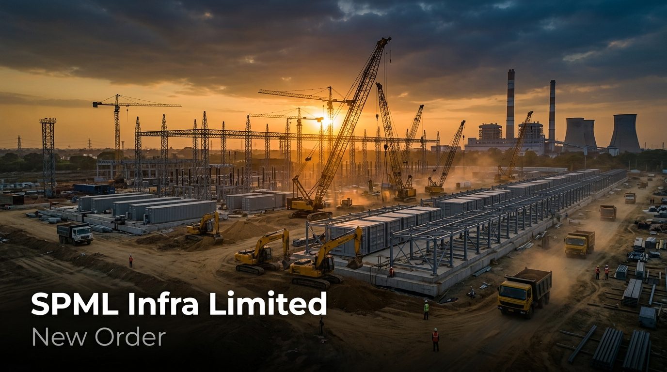 SPML Infra Secures Landmark ₹1,128 Crore NTPC Contract for 1 GWh Battery Storage Project