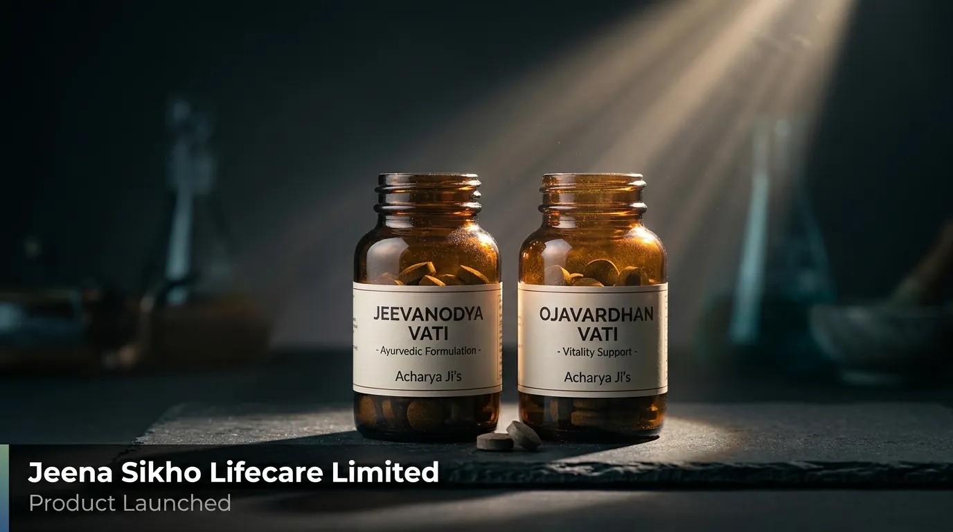 Jeena Sikho Lifecare Expands Ayurvedic Portfolio with Launch of Two New Wellness Products
