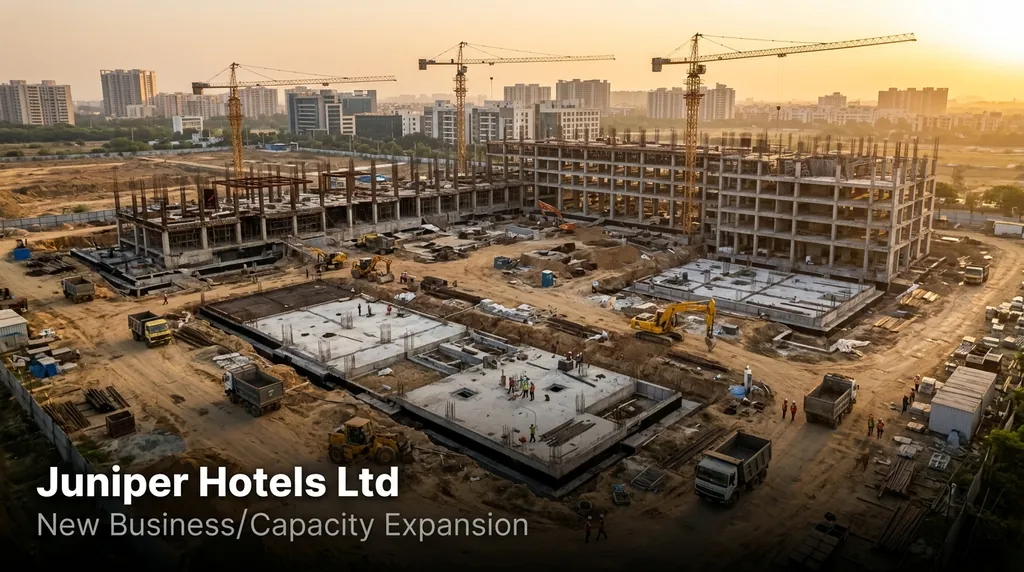 Juniper Hotels Signs DDA License Deed for ₹16.11 Crore 5-Star Luxury Hotel in Dwarka