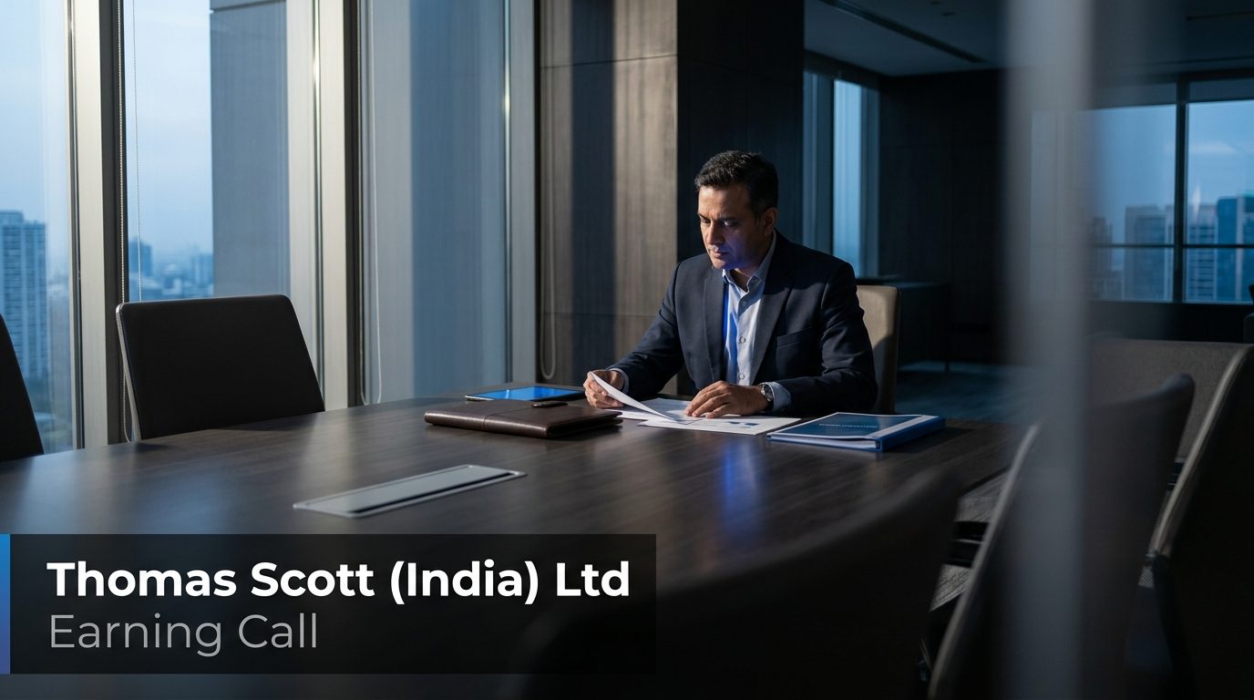 Thomas Scott (India) Ltd Reports 58% Revenue Growth as Tech-Led Retail Strategy Scales
