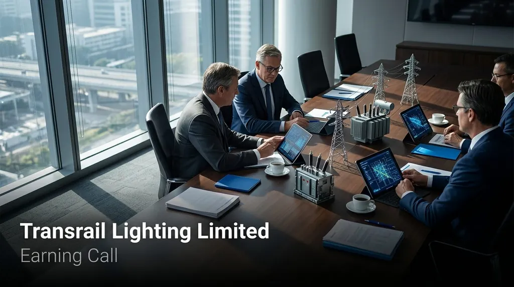 Transrail Lighting FY26 Revenue Jumps 30% to ₹6,880 Cr; Record Order Book at ₹16,361 Cr
