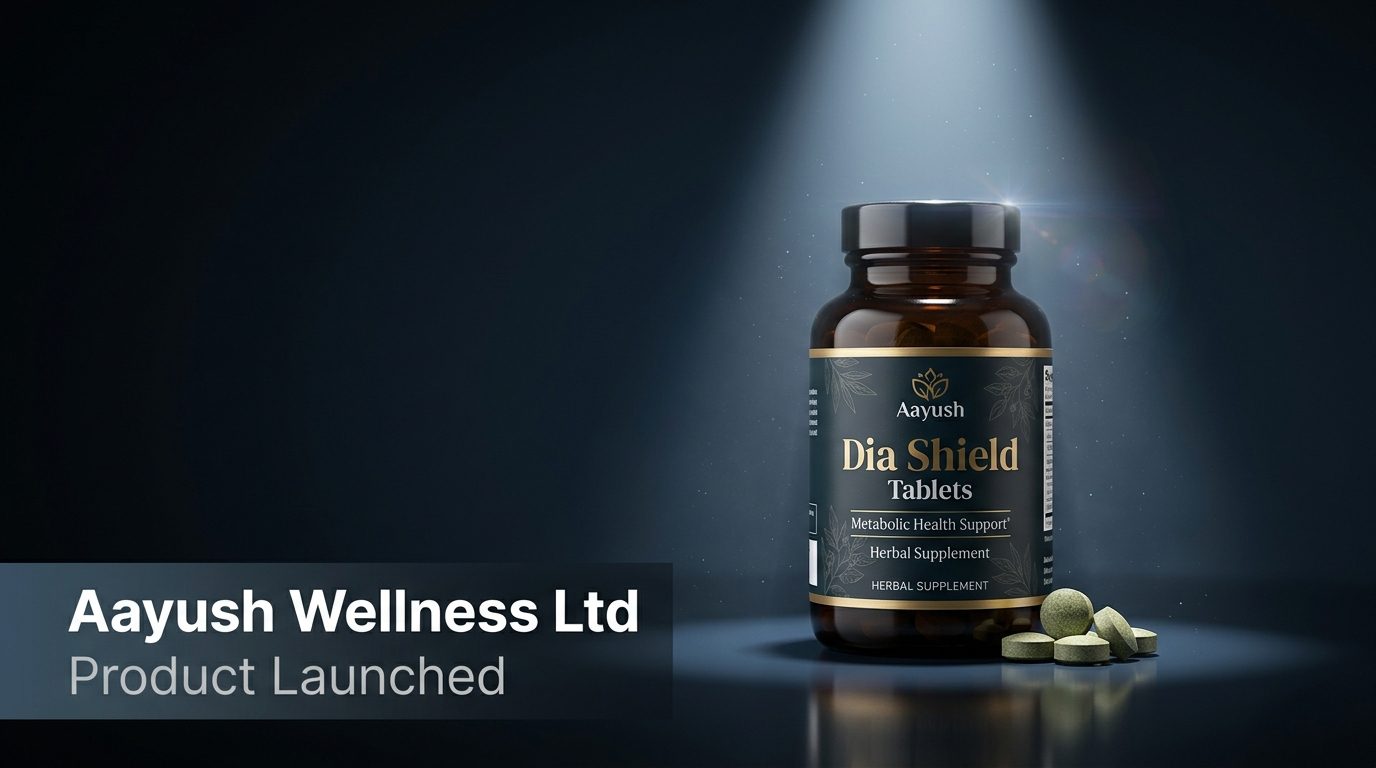 Aayush Wellness Enters ₹36,656 Crore Metabolic Health Market with Dia Shield Tablets