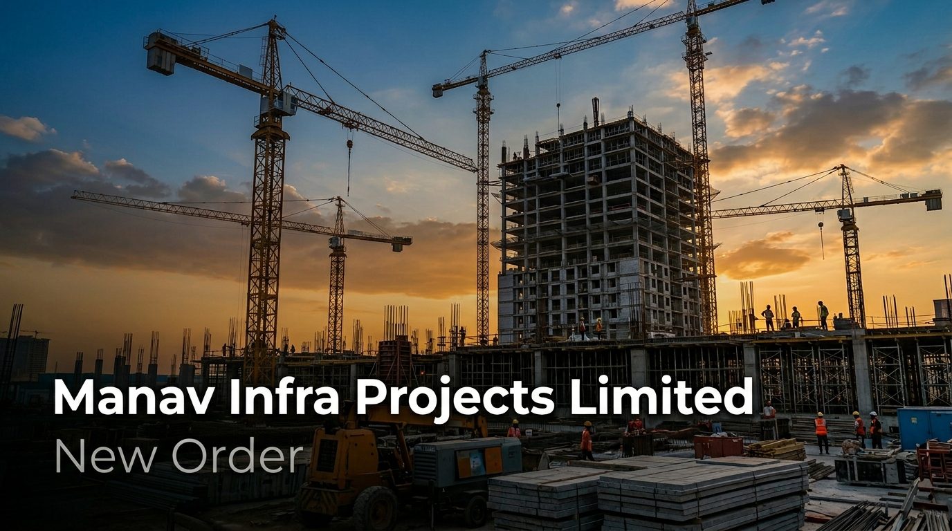 Manav Infra Projects Secures ₹7.24 Crore Infrastructure Order from Kanakia Group
