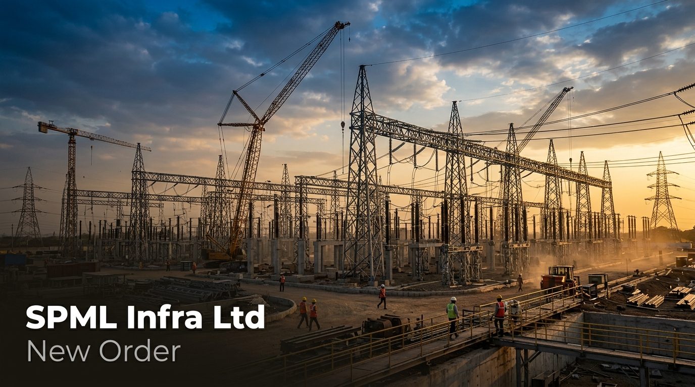 SPML Infra Secures ₹165.41 Crore Substation Order From RRVPNL in Rajasthan