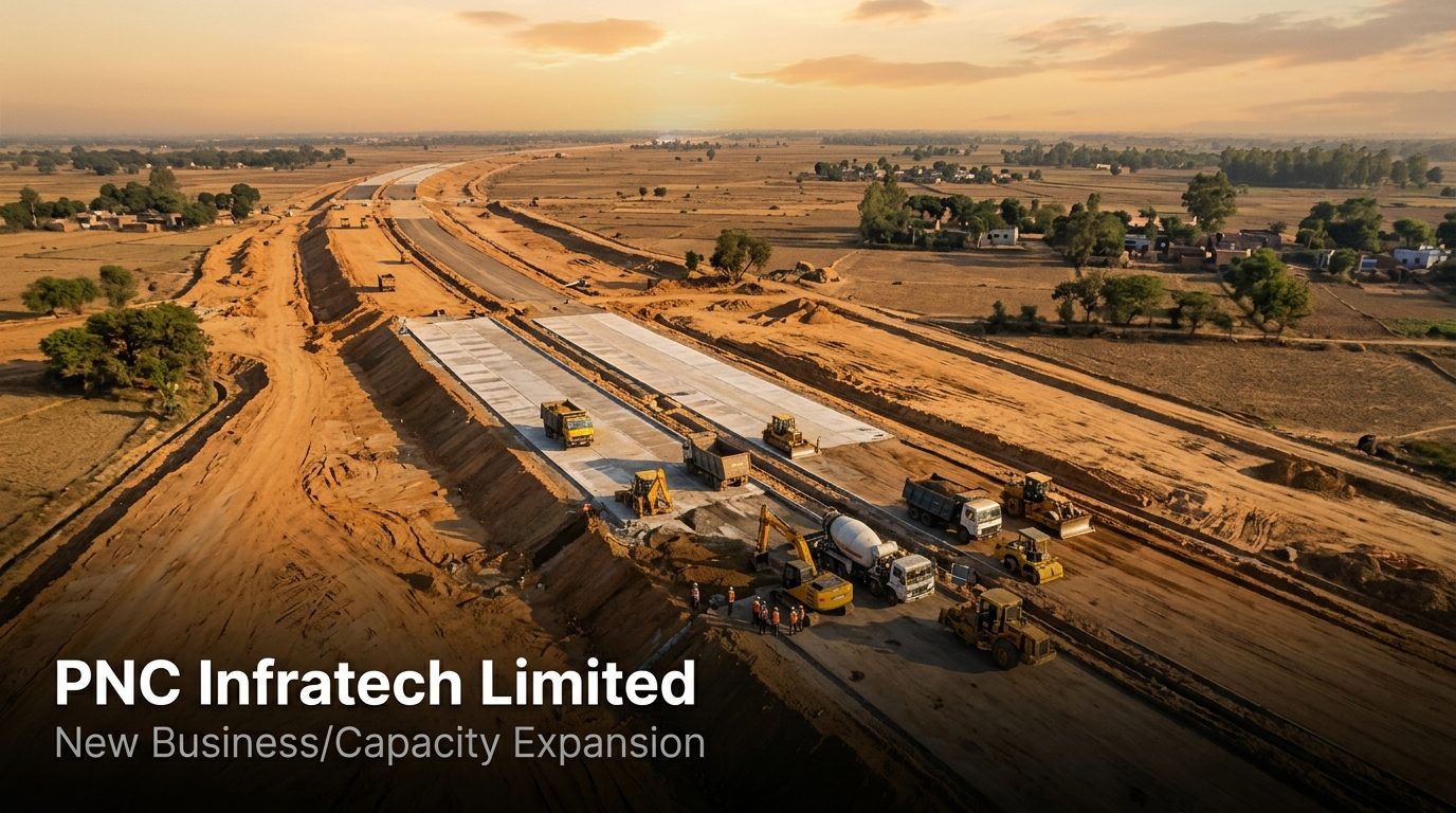 PNC Infratech Incorporates New Highway SPV for ₹0.10 Crore Project in Uttar Pradesh