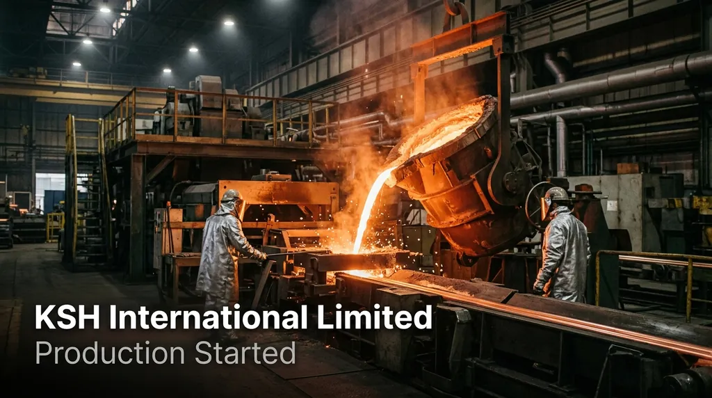 KSH International Starts Copper Rod Production at ₹6.71 Cr Pune Facility