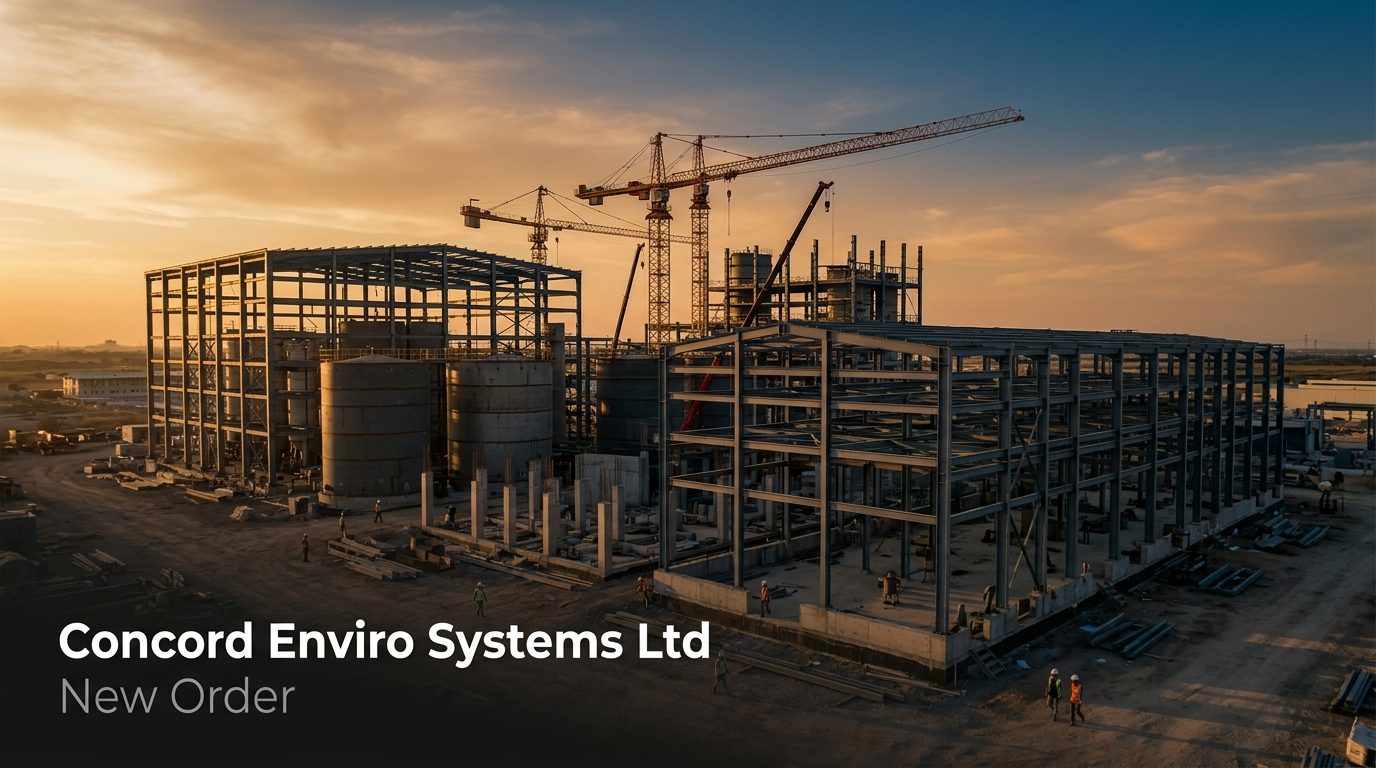 Concord Enviro Systems Wins ₹126 Crore Order for India’s Largest ZLD System