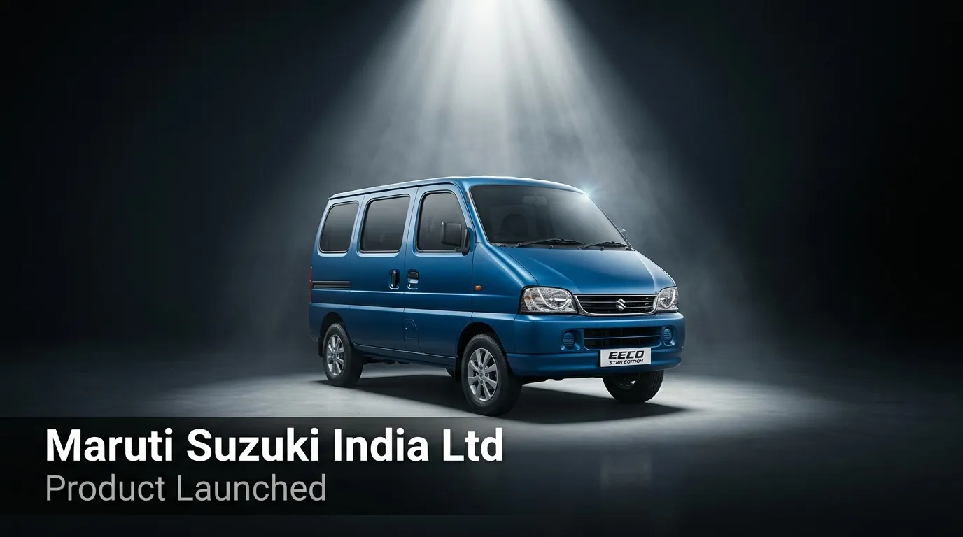 Maruti Suzuki Eeco Hits 15 Lakh Sales Milestone; Launches Special Eeco Star Edition