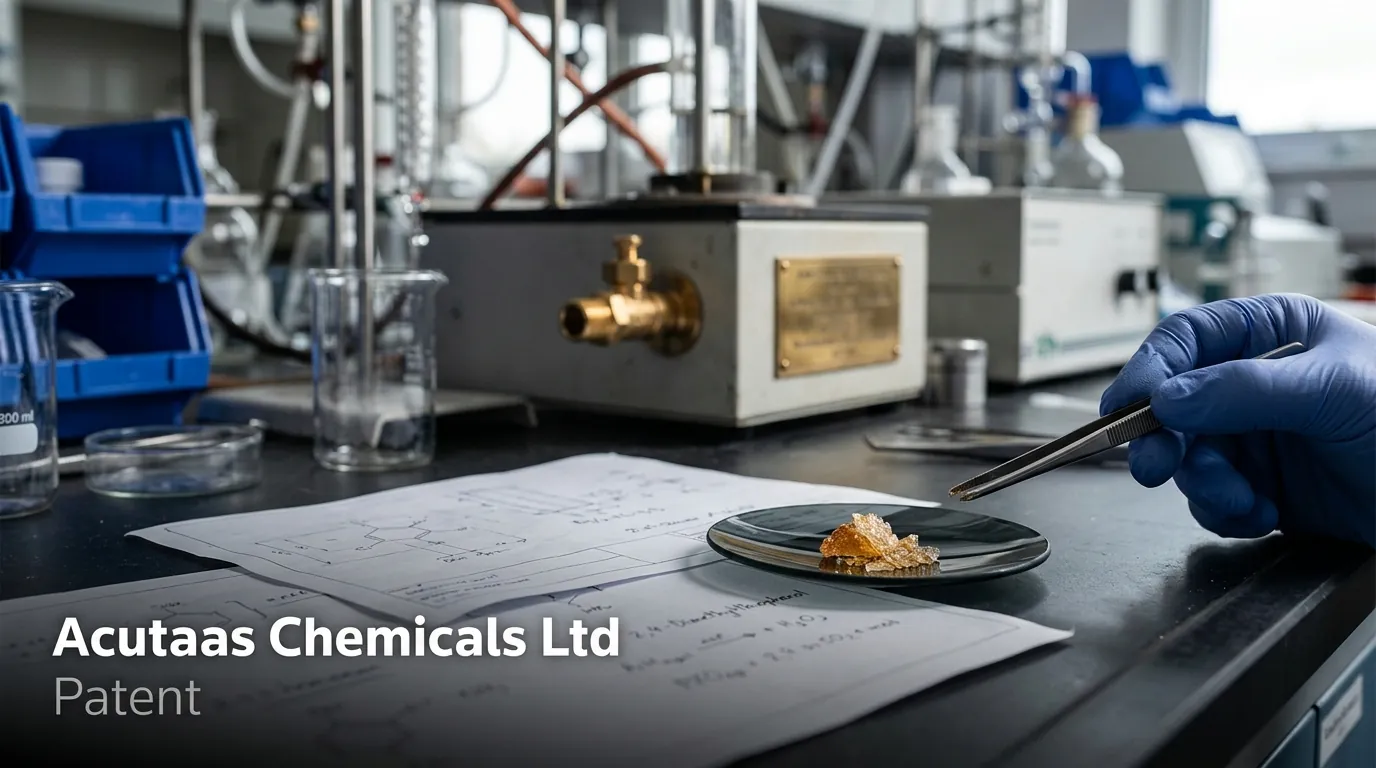 Acutaas Chemicals Secures Indian Patent for 2,4-Dimethylthiophenol Process
