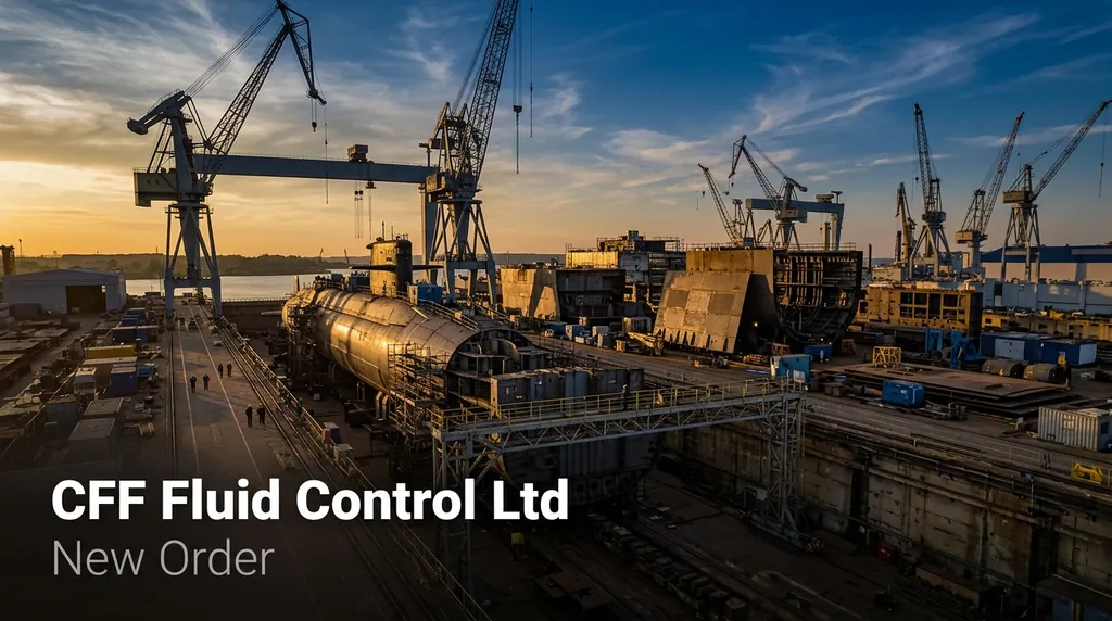 CFF Fluid Control Bags ₹27.85 Crore Submarine Equipment Order from Mazagon Dock