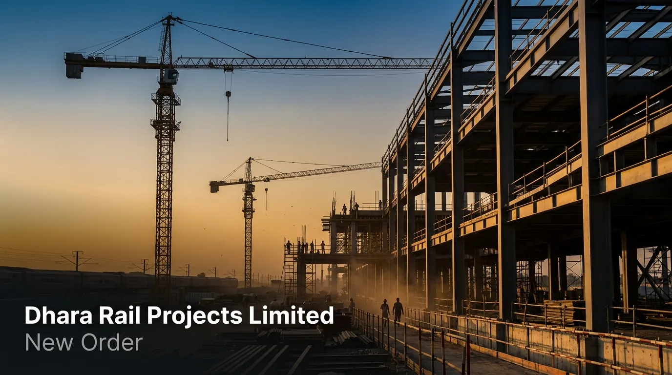 Dhara Rail Projects Bags ₹10.09 Cr Order from Eastern Railway for Coach Alterations