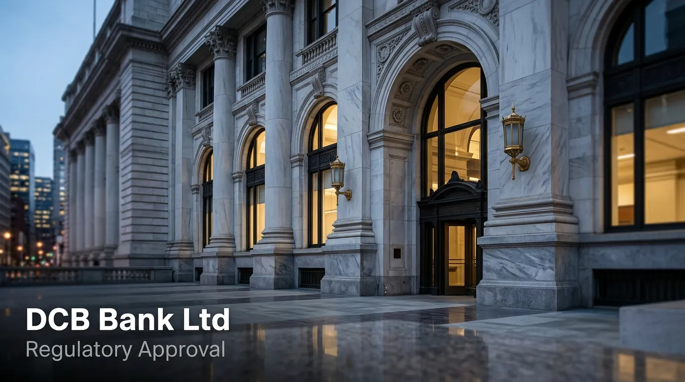 DCB Bank Receives RBI Approval for ICICI Prudential AMC to Acquire Up to 9.95% Stake
