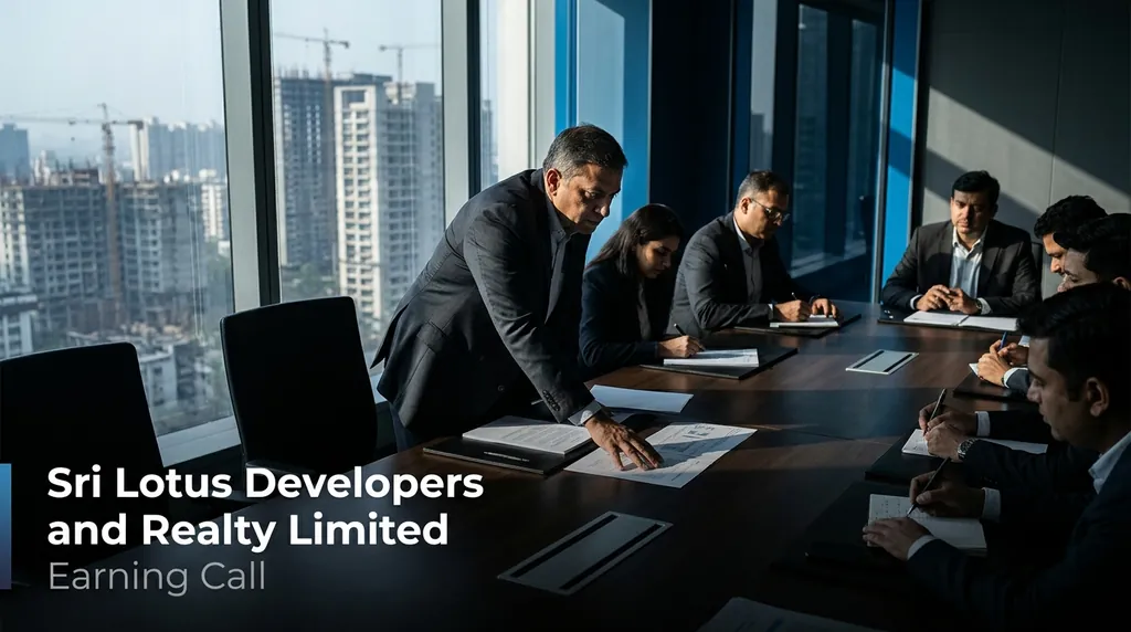 Sri Lotus Developers Q1 FY27 Pre-sales Surge 567% as Revenue Hits ₹132 Crore
