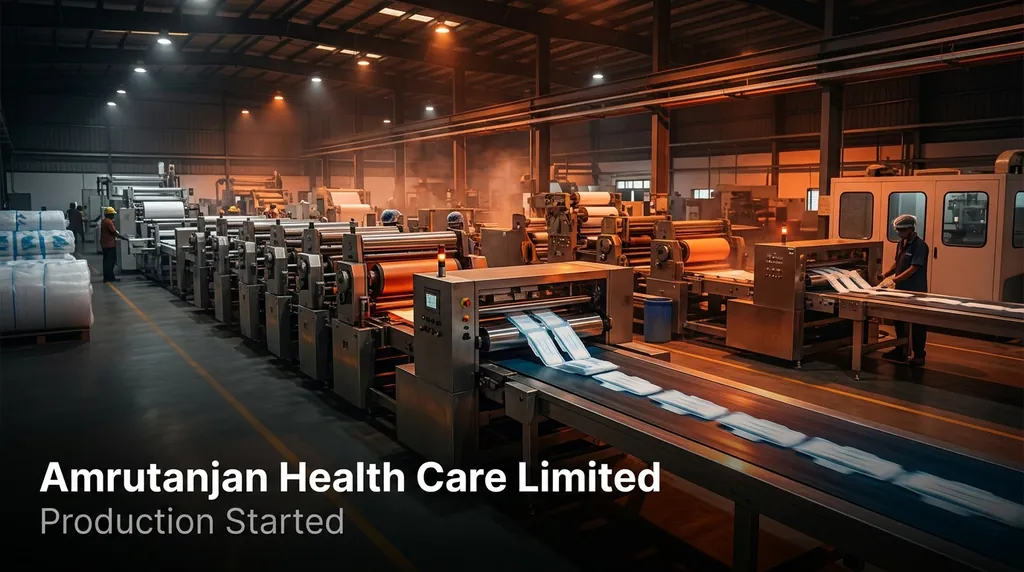 Amrutanjan Health Care Starts ₹150 Cr Sanitary Napkin Plant in Telangana