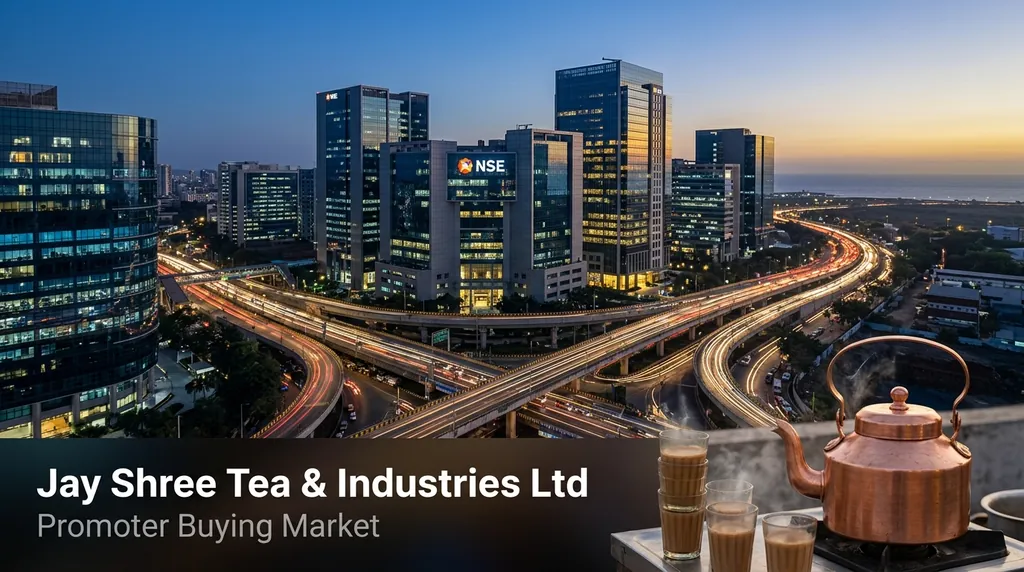 Jayashree Mohta Increases Stake in Jay Shree Tea to 8.20 Percent via Open Market