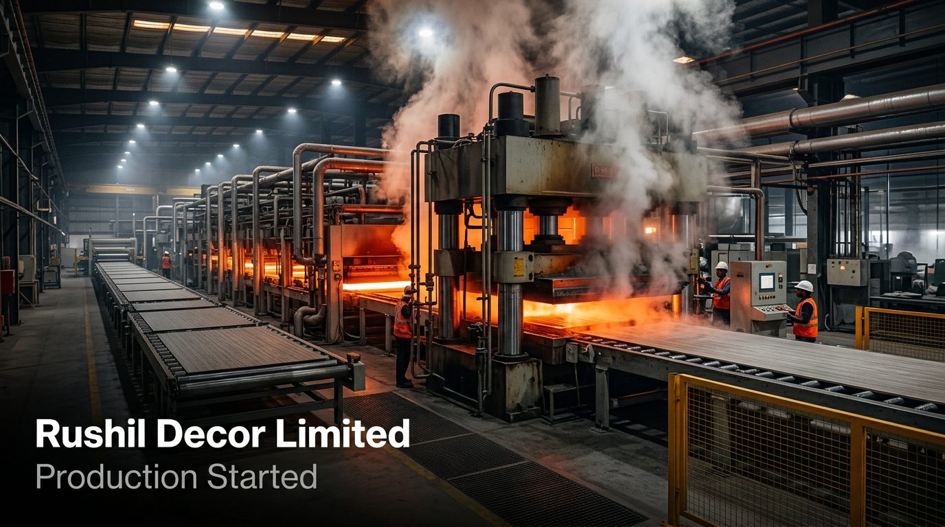Rushil Decor Resumes Operations at Mansa Laminate Unit After Tech Upgrade
