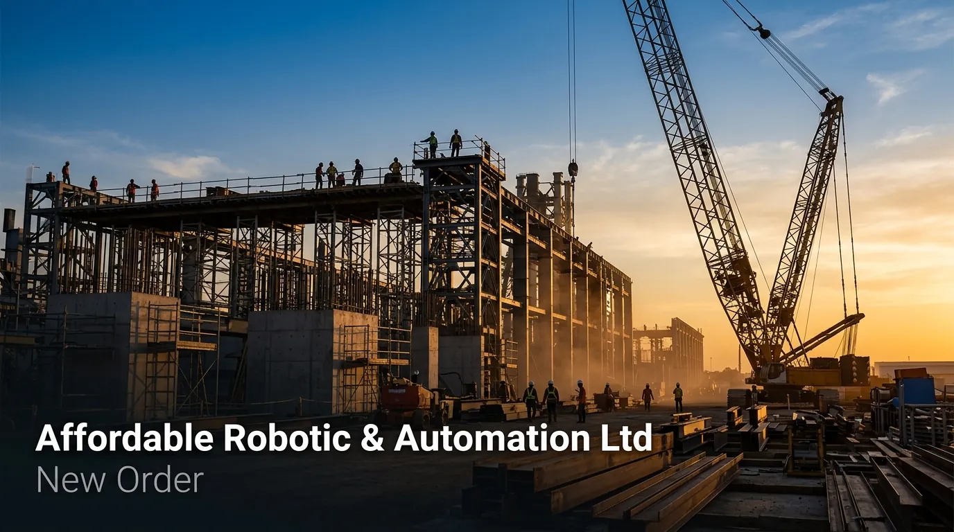 Affordable Robotic & Automation Secures ₹13.66 Cr Turnkey Welding Project