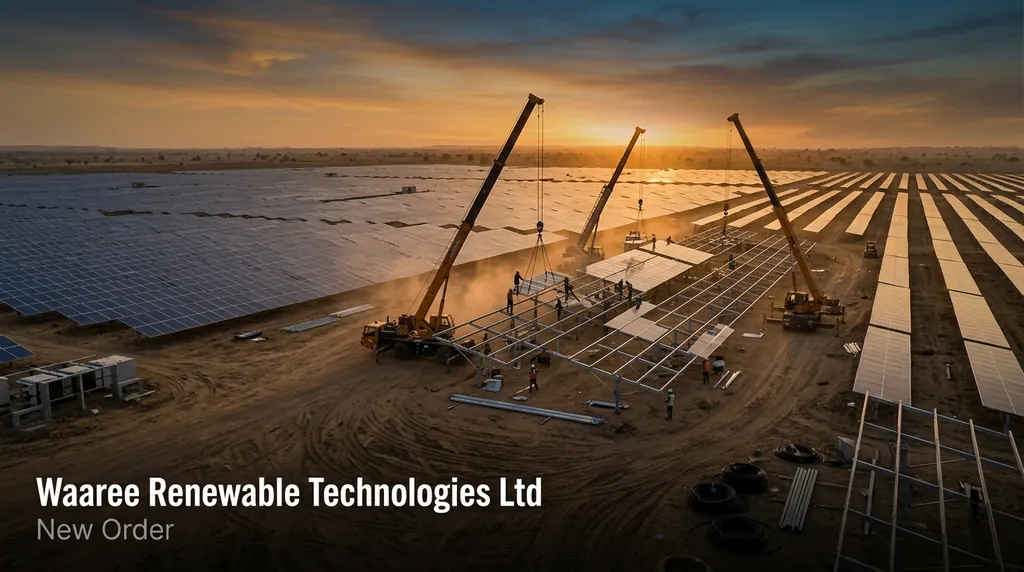Waaree Renewable Technologies Secures 124 MWp Solar EPC Project in Domestic Order