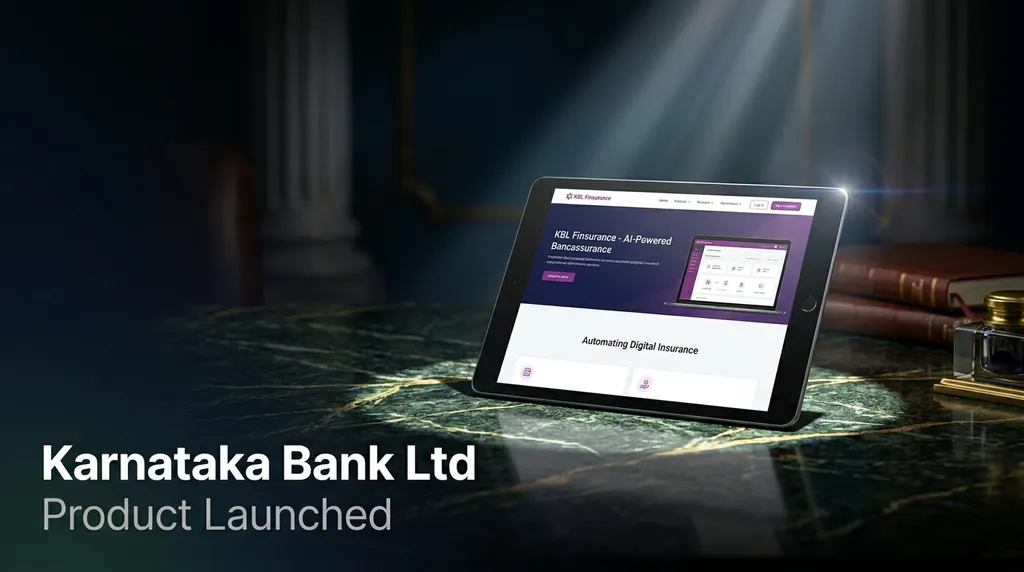 Karnataka Bank Launches AI-Powered KBL Finsurance Platform to Digitise Bancassurance