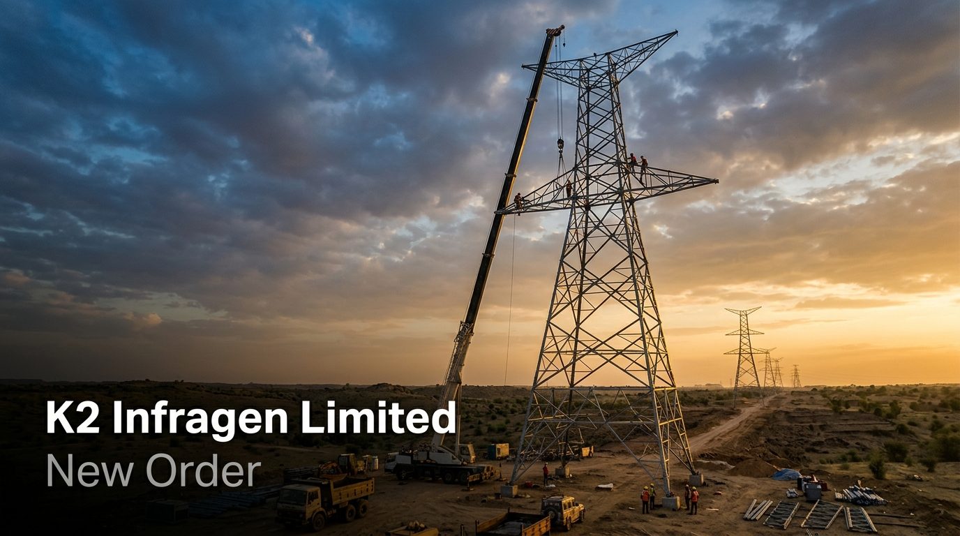 K2 Infragen Secures ₹27 Crore Transmission Line Order From Rajasthan Power Utility
