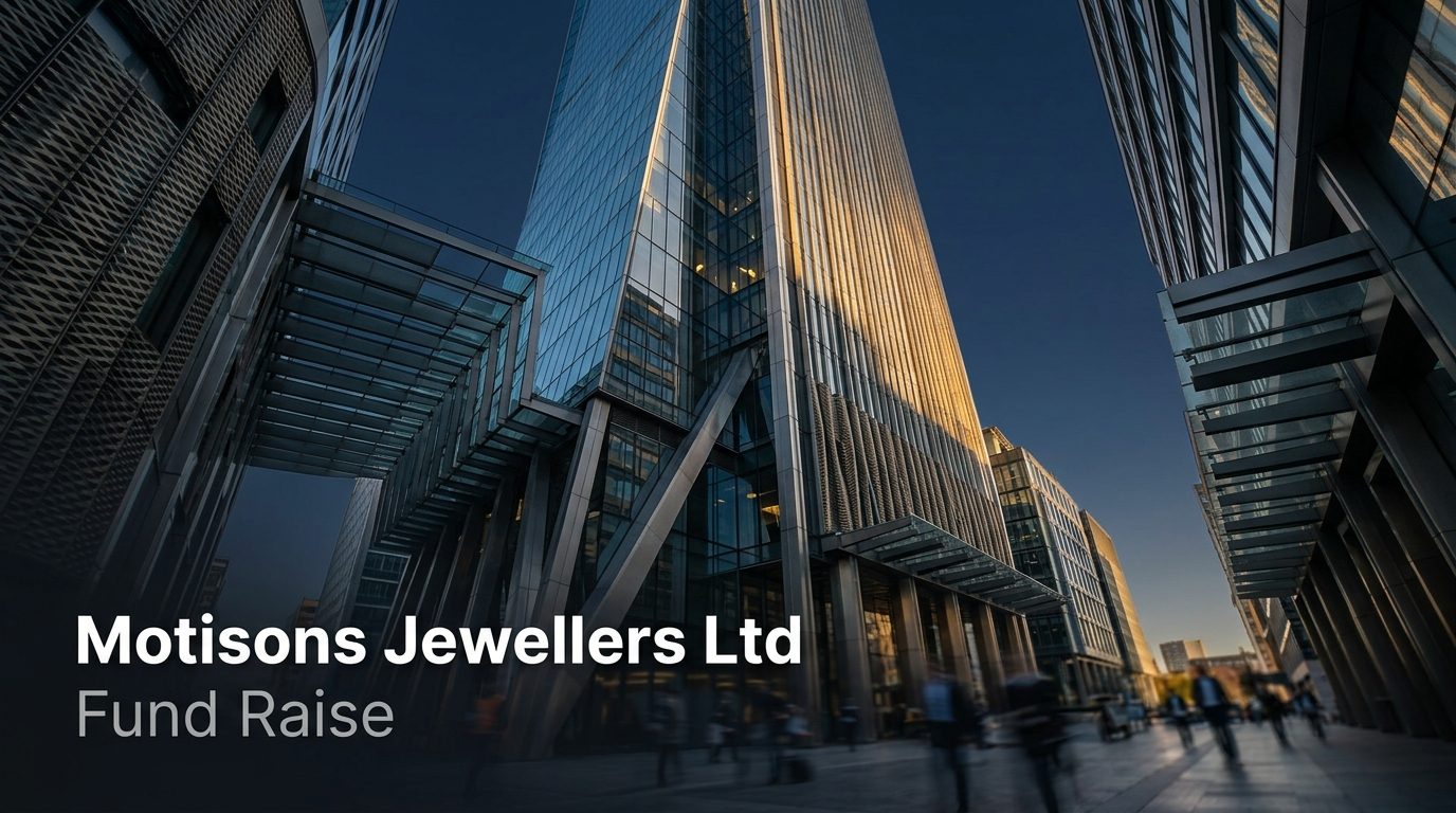 Motisons Jewellers Raises ₹150 Crore via QIP; Issue Price Set at ₹11.05