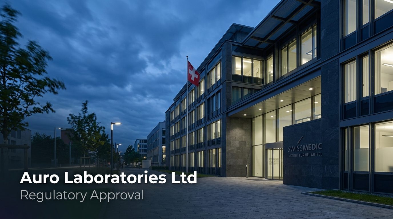 Auro Laboratories Secures Swissmedic GMP Compliance for Tarapur Plant; Revenue Up 207%