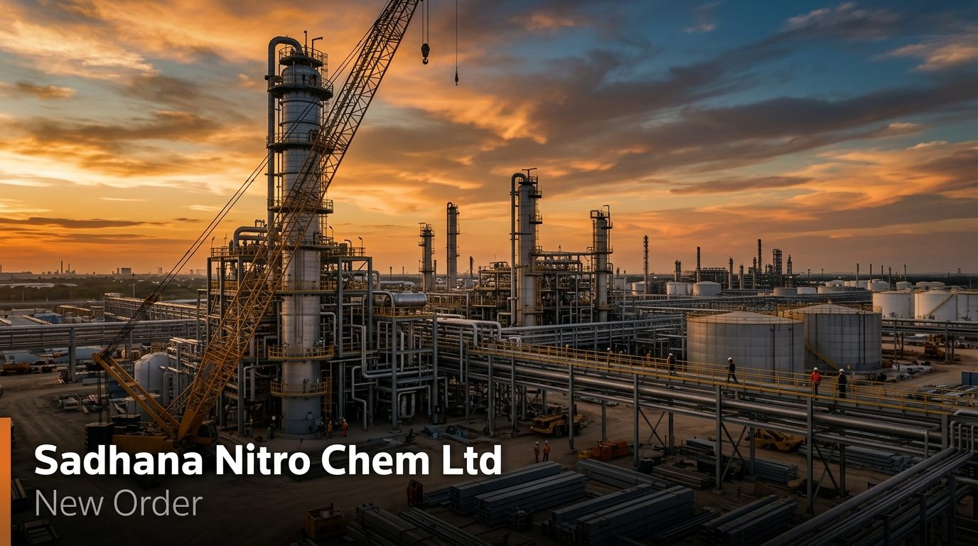Sadhana Nitro Chem Secures ₹108 Crore Speciality Chemical Export Order from Japanese MNC