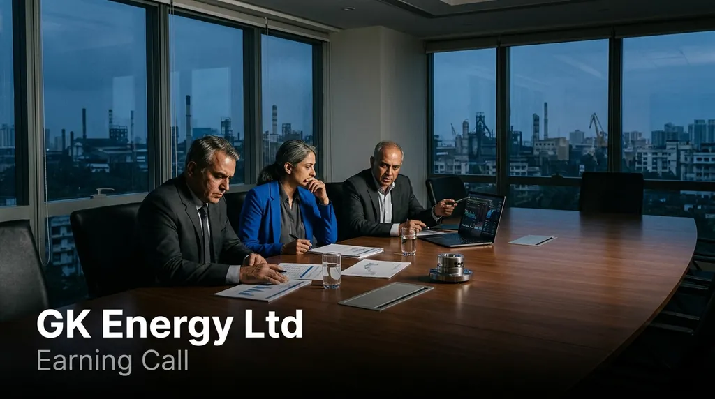 GK Energy Q1 Revenue Surges 71% to ₹505 Crore; Management Eyes Revenue Doubling in FY27