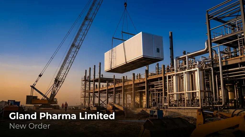 Gland Pharma Secures Strategic CDMO Order Worth ₹902.5 Crore from Global Pharma Major