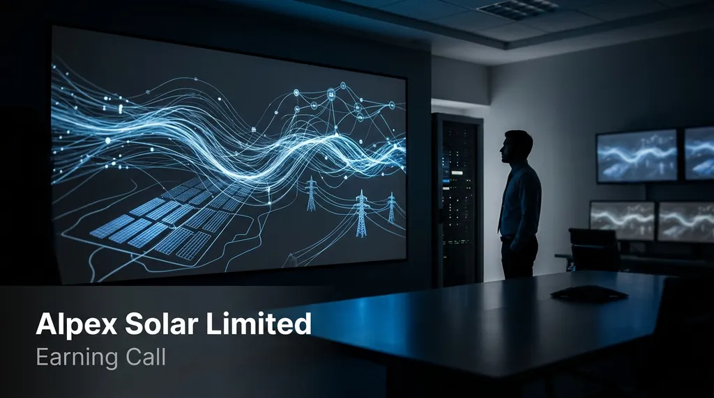 Alpex Solar Q1 Revenue Hits 503 Cr; Eyes 4,000 Cr Target via TopCon Cell Pivot