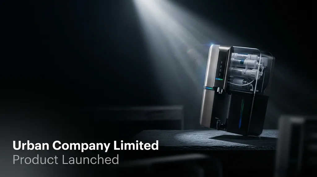 Urban Company Launches Native M3 Pro Water Purifier with 3-Year Filter Life