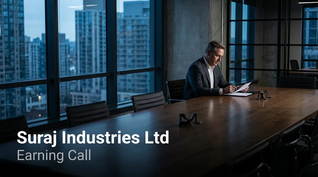 Suraj Industries Q1 FY27 Net Income Jumps 282% to ₹30 Crore on Alco-Bev Pivot