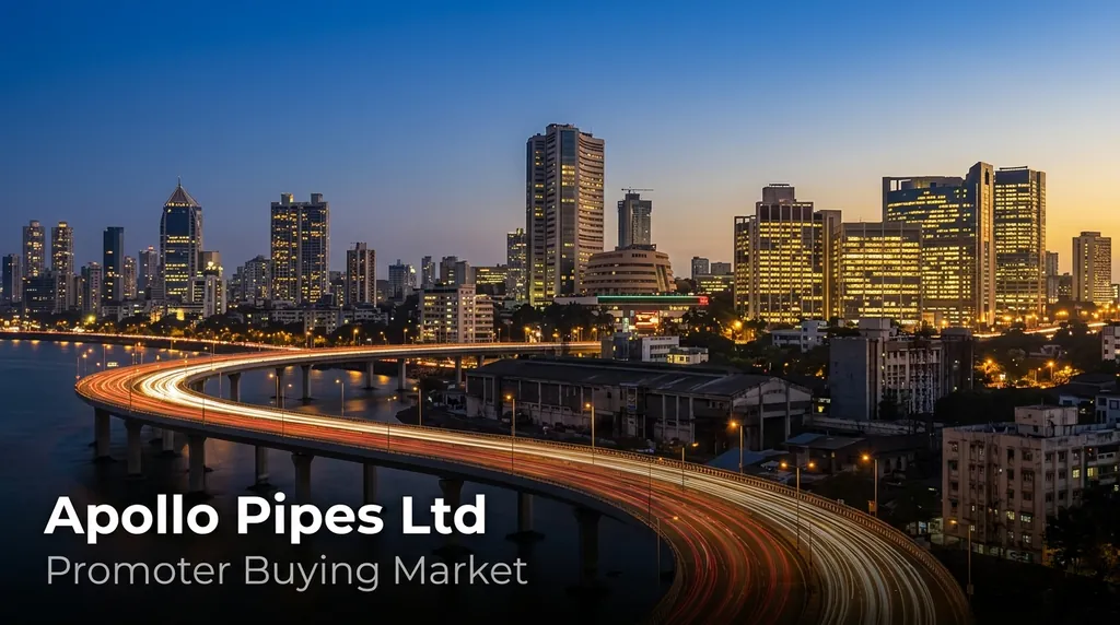 Apollo Pipes Promoter Group Increases Stake by 3.06% Through Open Market Purchases