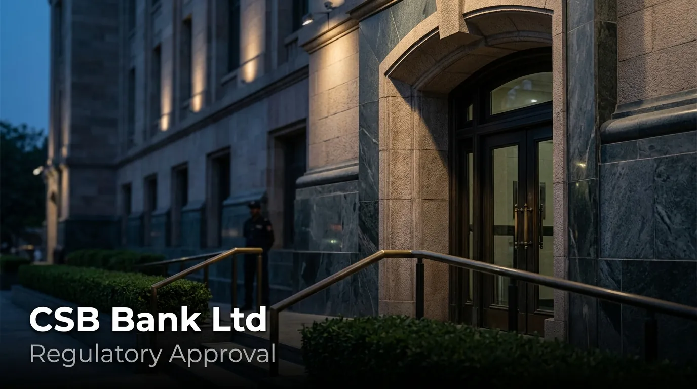 RBI Grants Approval to ICICI Prudential AMC for 9.95% Stake Acquisition in CSB Bank