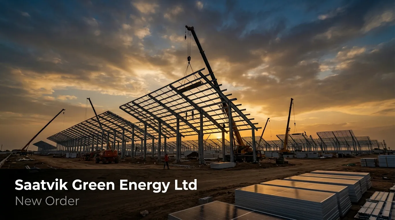 Saatvik Green Energy Bags ₹1,041.63 Crore Solar PV Module Order from SECI