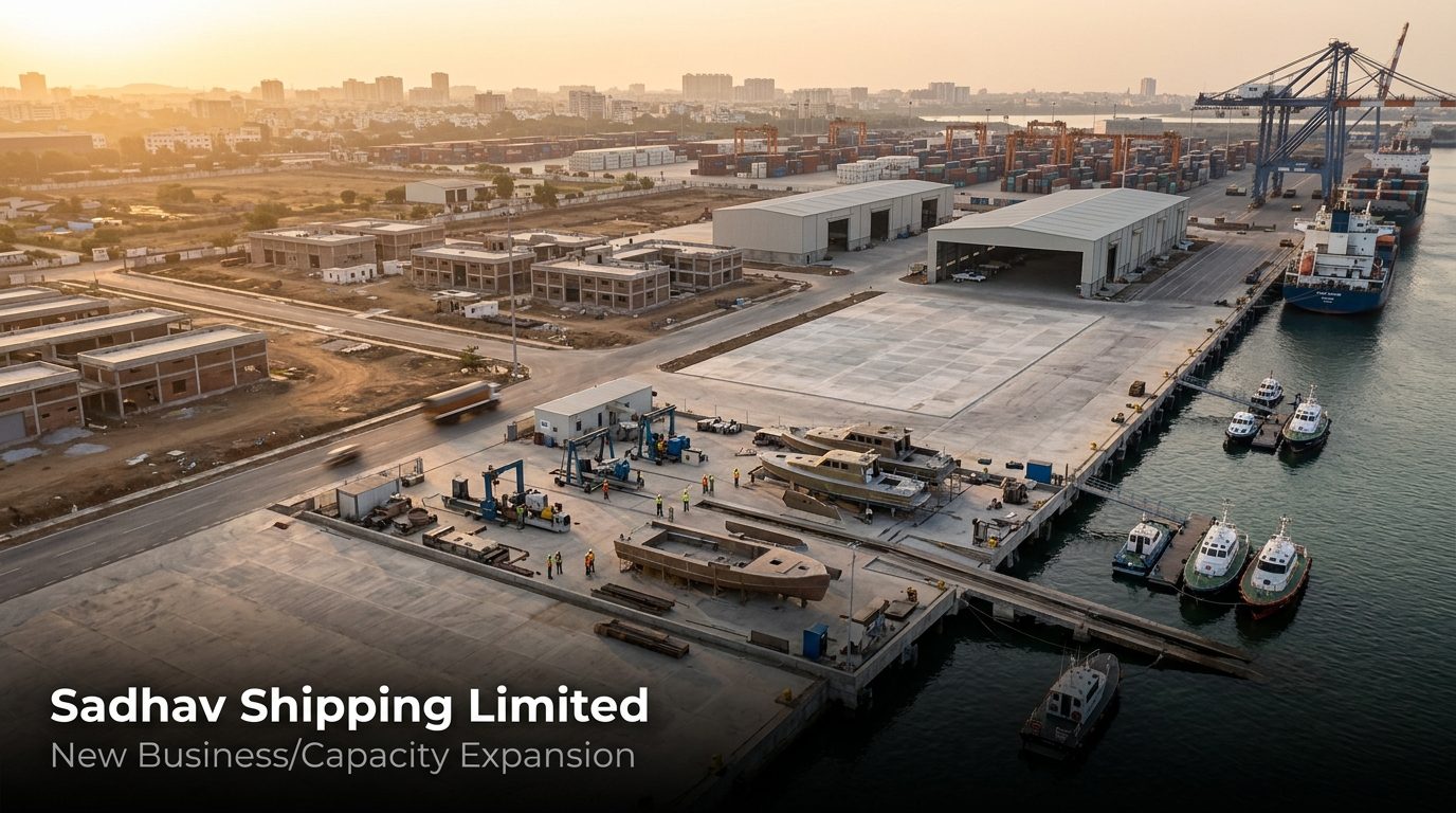Sadhav Shipping Orders Four High-Speed Composite Boats for Port Services Expansion