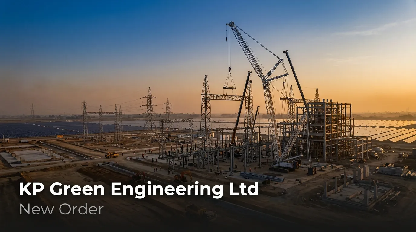 KP Green Engineering Secures ₹258 Crore Orders; Yearly Intake Hits ₹497.64 Crore