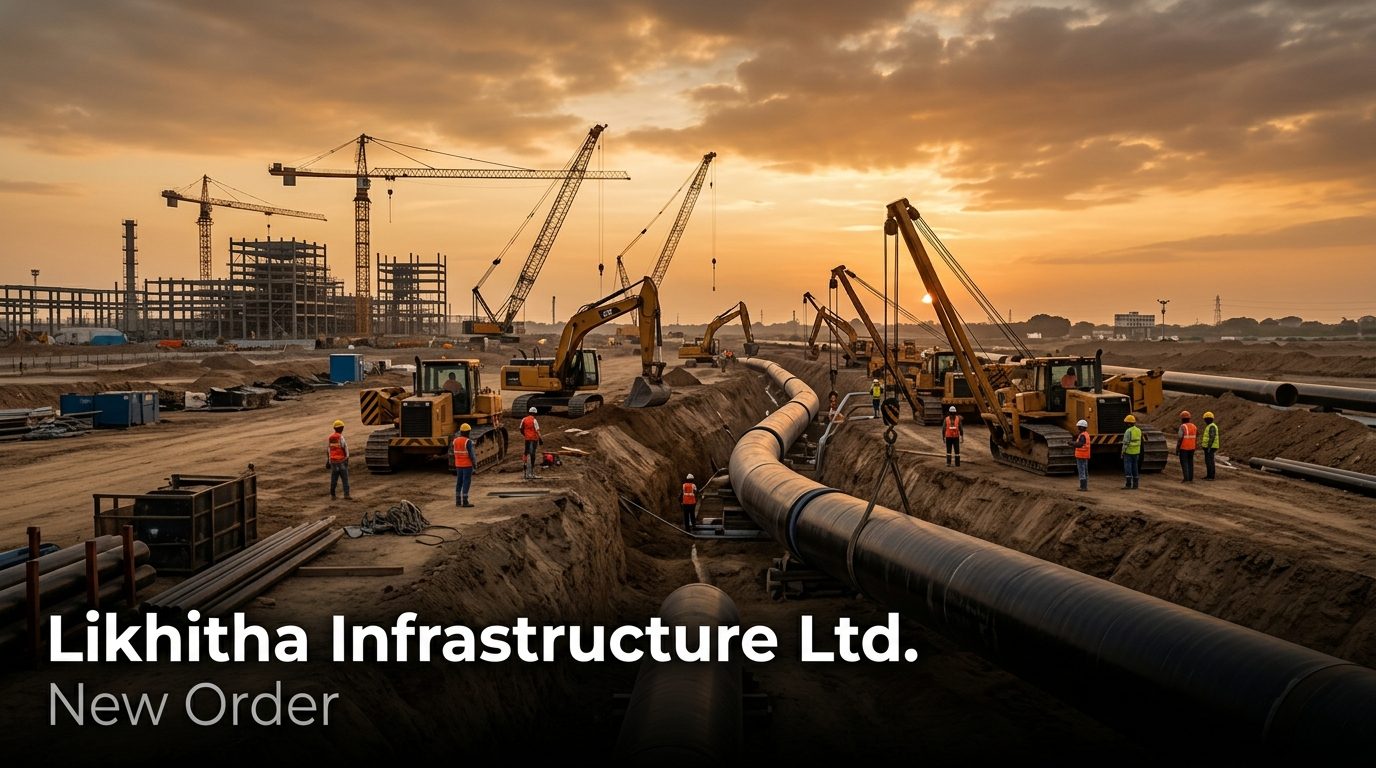Likhitha Infrastructure Wins ₹72.15 Crore Pipeline Project from HPCL
