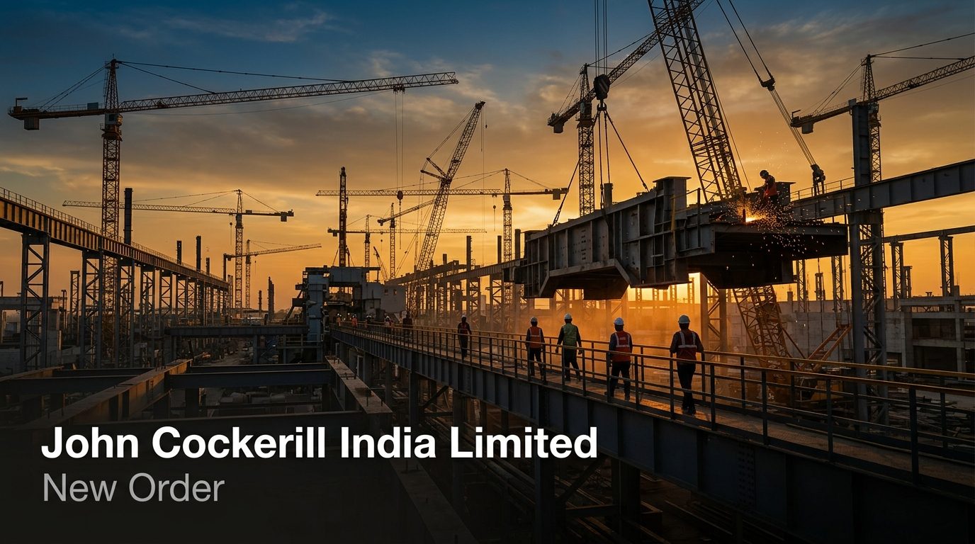 John Cockerill India Wins ₹1,250 Crore Order from JSW Vijayanagar Metallics