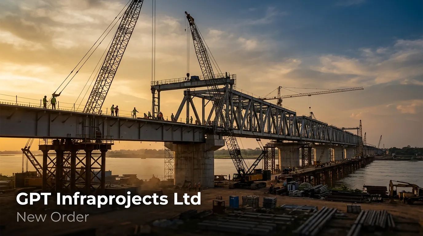 GPT Infraprojects Declared L1 Bidder for ₹483.7 Crore Mahanadi Bridge Order from RVNL