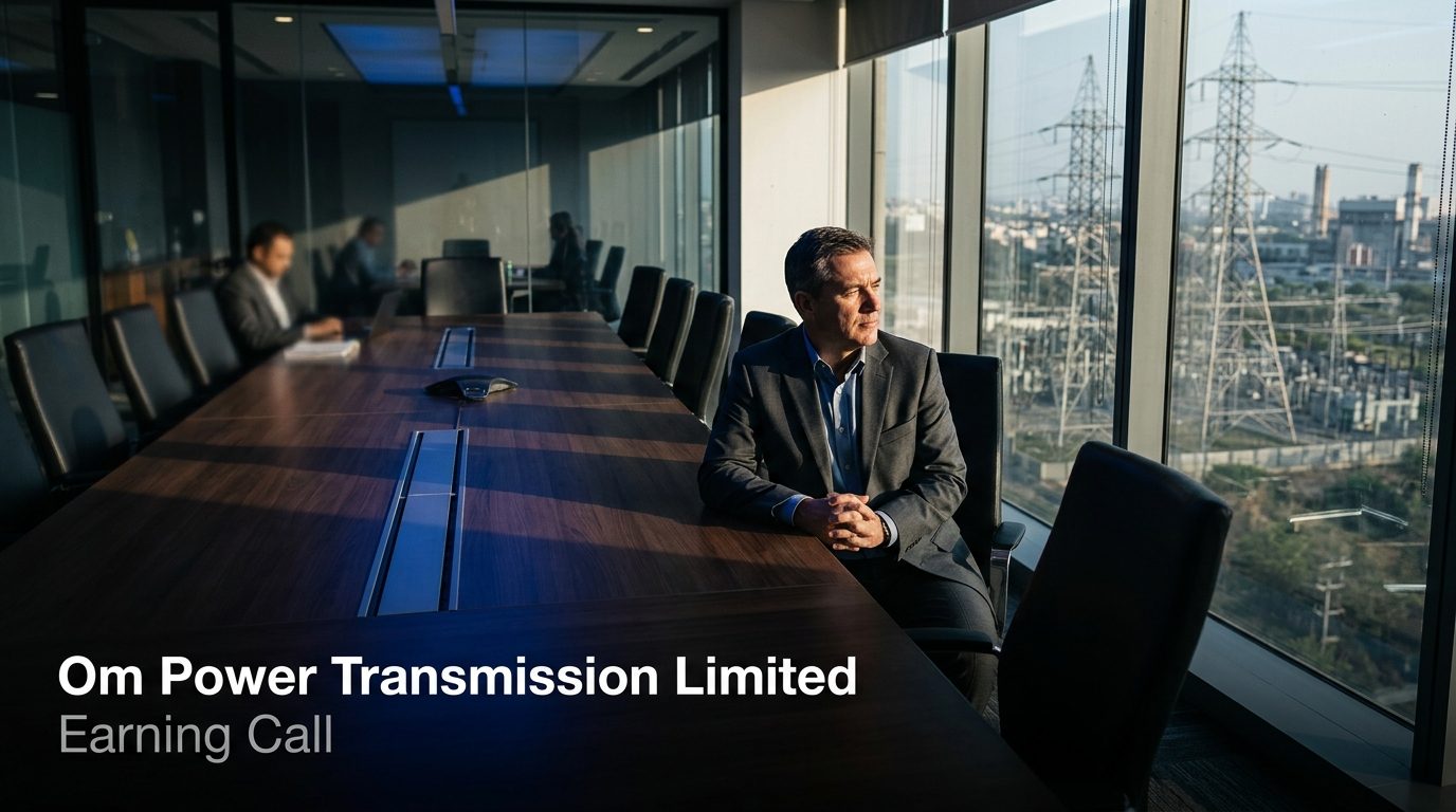 Om Power Transmission FY26 PAT Jumps 81% to ₹40 Cr; Guides for 50% Growth in FY27